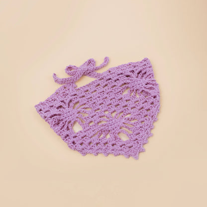 Purple Coneflower Ecology-Inspired Crochet Bandana